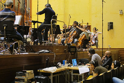 La Orquesta de Euskadi graba la banda sonora original de la película “Contratiempo”, de Oriol Paulo