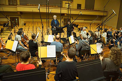 Wim Wenders avec l'Orchestre Symphonique d'Euskadi