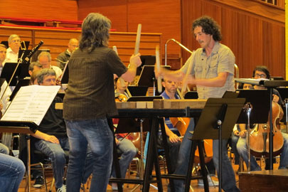 La txalaparta de Oreka TX solista en los próximos conciertos de la Orquesta de Euskadi