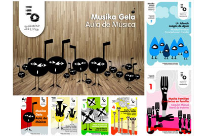 Premiadas las ilustraciones realizadas por Patio para el Aula de Música