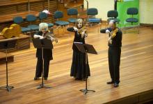 grupo de violas de la Orquesta de Euskadi
