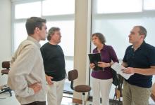 Iñaki Alberdi, José Ramón Encinar, Sofia Gubaidulina et Asier Polo