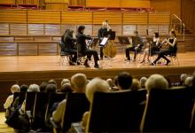 Un instante del concierto