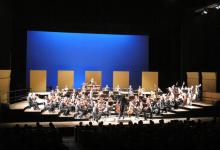 Un momento del concierto de la Orquesta de Euskadi