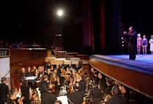La Orquesta de Euskadi en el foso del Kursaal