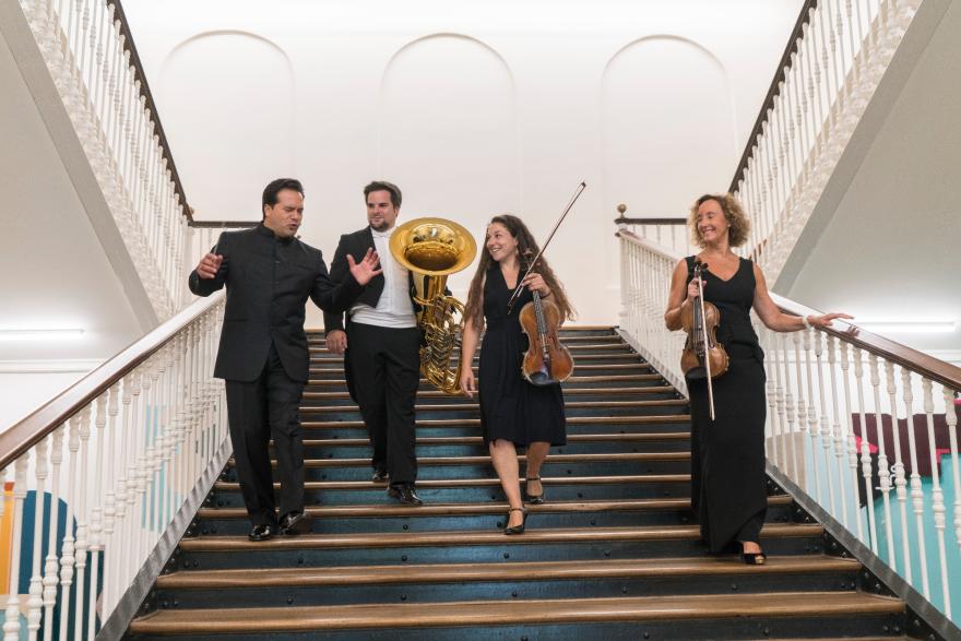 Séance de photos à Tabakalera