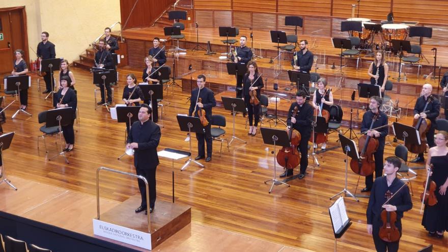 ETB2k 'Euskadiko Orkestra Martxan!' ekimeneko lehen kontzertua eskainiko du larunbat honetan 11:00etan