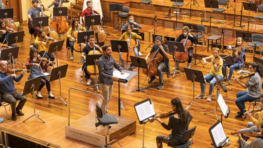 Euskadiko Orkestra y Musikene forman una orquesta única para un concierto extraordinario