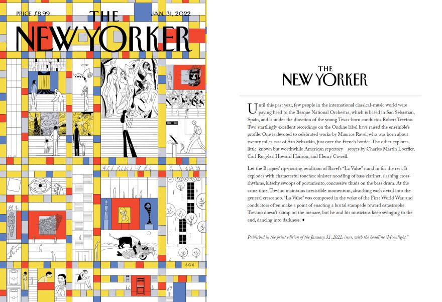 Le Basque National Orchestra cité dans les pages de The New Yorker