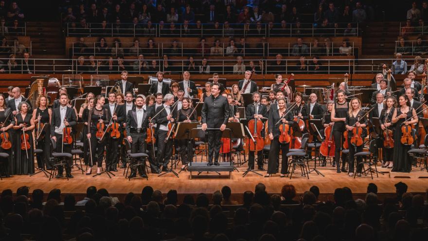 Fin du concert au Narodowe Forum Muzyki (Wroclaw, 29/03/2023). Photo : Karol Sokolowski